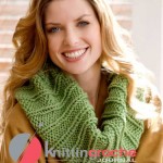 Вязаный шарф снуд Вязание беретов и шапок